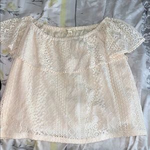 Girls Cute off the shoulder top